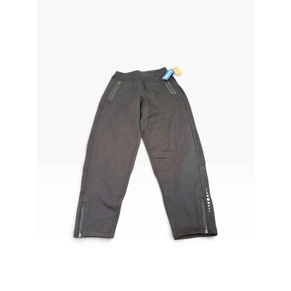 Title Nine Crash Barrel Pant Black Therma Plush Fleece Joggers 101229 Small